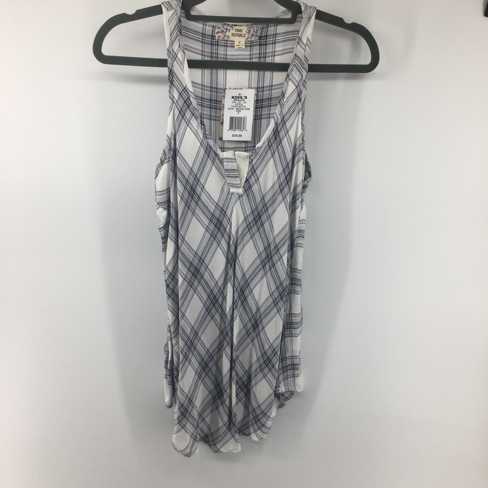 Pink Republic Rayon Tank Top NWT